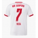 RB Leipzig Antonio Nusa #7 Hemma matchtröja 2025-26 Kortärmad Billigt